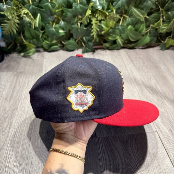 New Era Los Angeles Dodgers USA Flag Fitted 7 3/4 MLB Snapback Baseball Hat Cap main image 6